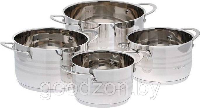 Набор посуды из 12 предметов Wellberg WB-2358