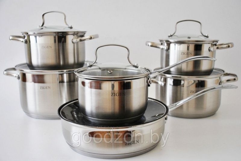Набор посуды из 12 предметов  Zigen ZG-517