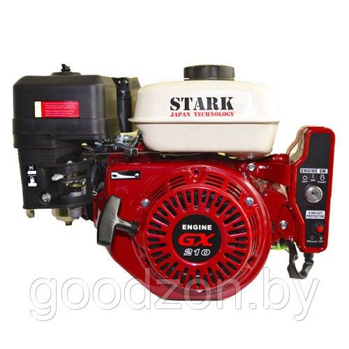 Двигатель STARK GX210 FE (вал 20мм) 7лс усиленная поршневая группа