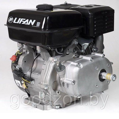 Двигатель бензиновый Lifan 177F-R (сцепление, редуктор 2:1,вал под шпонку 22 мм, 9лс)