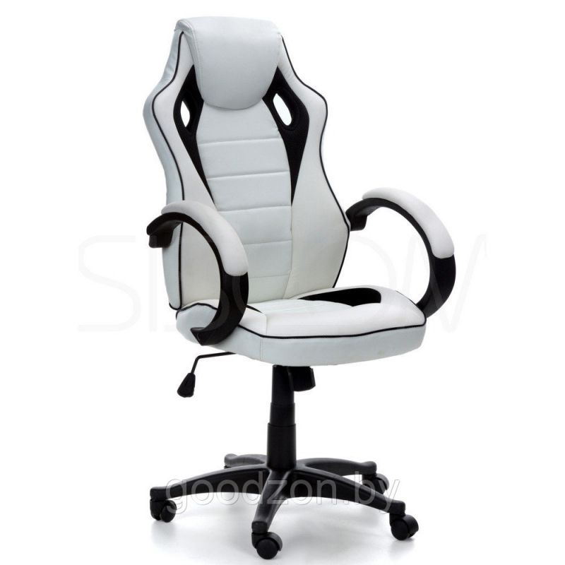 Офисное кресло Calviano XRacer RS 595 (бело-черное)