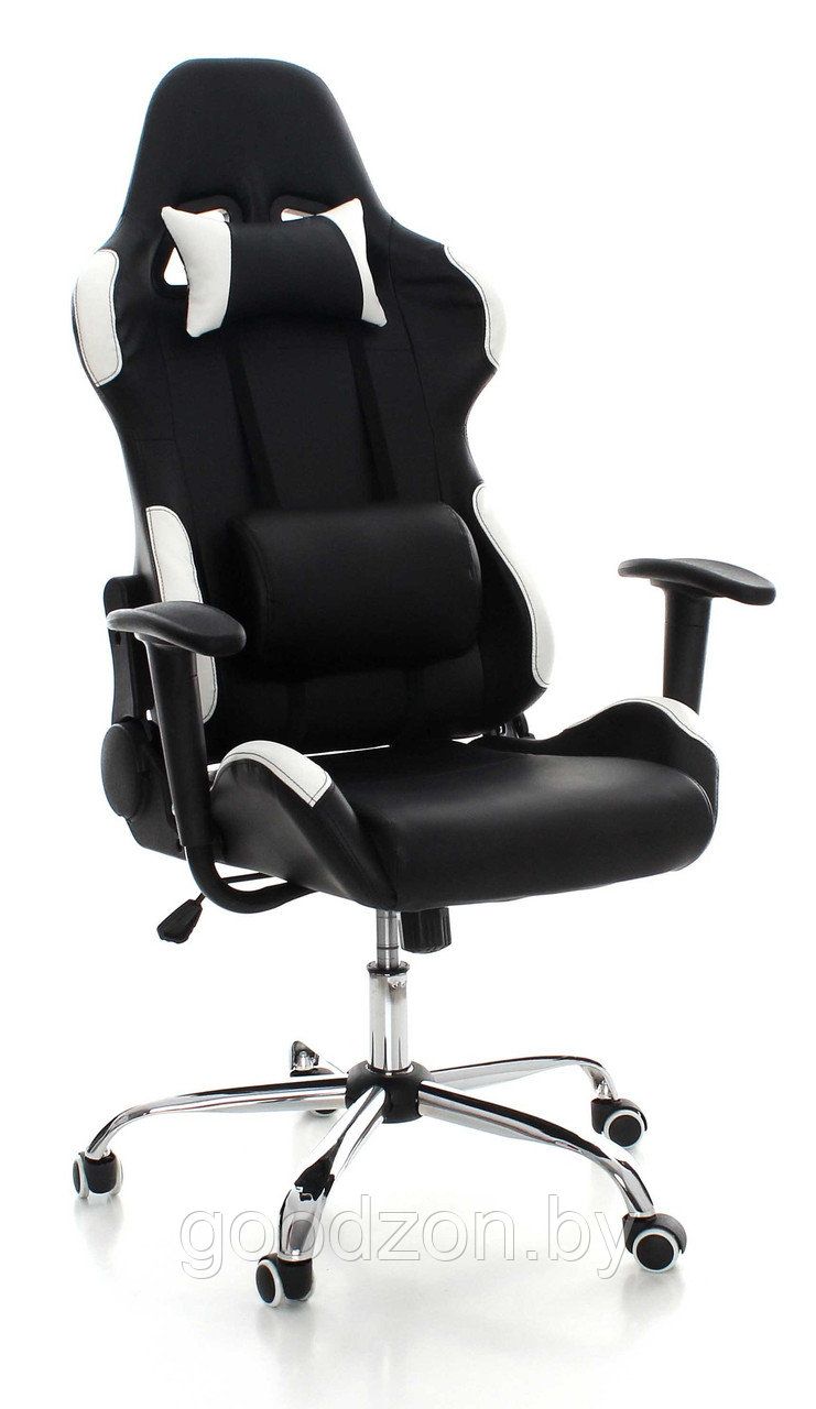 Кресло Lucaro 012 Racing Chair Black-White