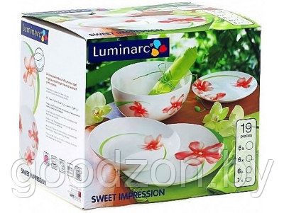 Столовый сервиз Luminarc Sweet Impression E4946 19 пр