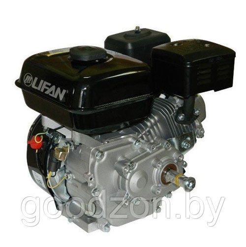 Двигатель-Lifan 168F-2L (вал 20мм) 6.5лс, катушка 7А, цепной редуктор 2/1, вал 20мм
