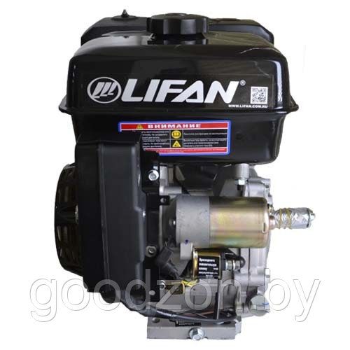 Двигатель бензиновый Lifan 177F-D (вал под шпонку 25 мм., электростартер, сетка 90х90, 9 л.с.)