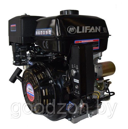 Двигатель бензиновый Lifan 188FD-V (вал конус  106 мм, 13лс, электростартер)