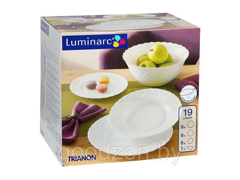 Столовый сервиз Luminarc Trianon N5023 19 пр