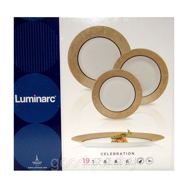 Столовый сервиз Luminarc Celebration Essence J5897    19 пр