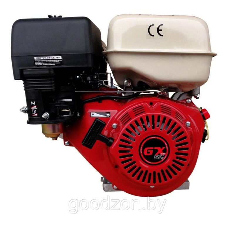 Двигатель бензиновый Shtenli GX270 (вал под шпонку 25мм) 9л.с.